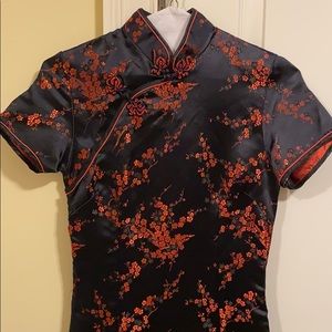 Black Oriental dress